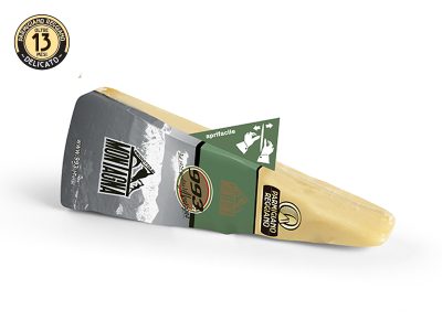 13 MESI di STAGIONATURA – confezione 500g s.v. PARMIGIANO REGGIANO di MONTAGNA