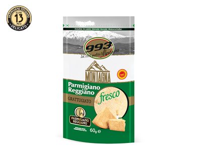 GRATTUGIATO FRESCO - PARMIGIANO REGGIANO di MONTAGNA – busta 60g